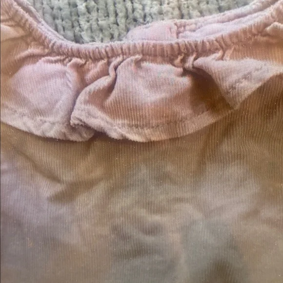 Pink Ruffled Kids Blouse - Picture 3 of 3